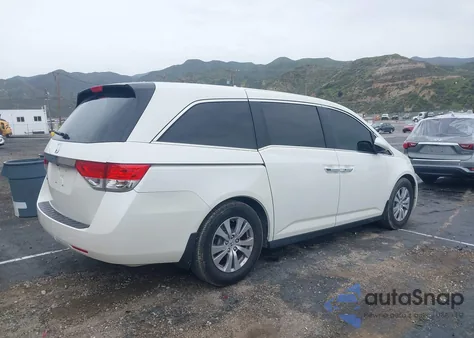 2017 Honda Odyssey Ex from USA, damaged, VIN 5FNRL5H47HB006572